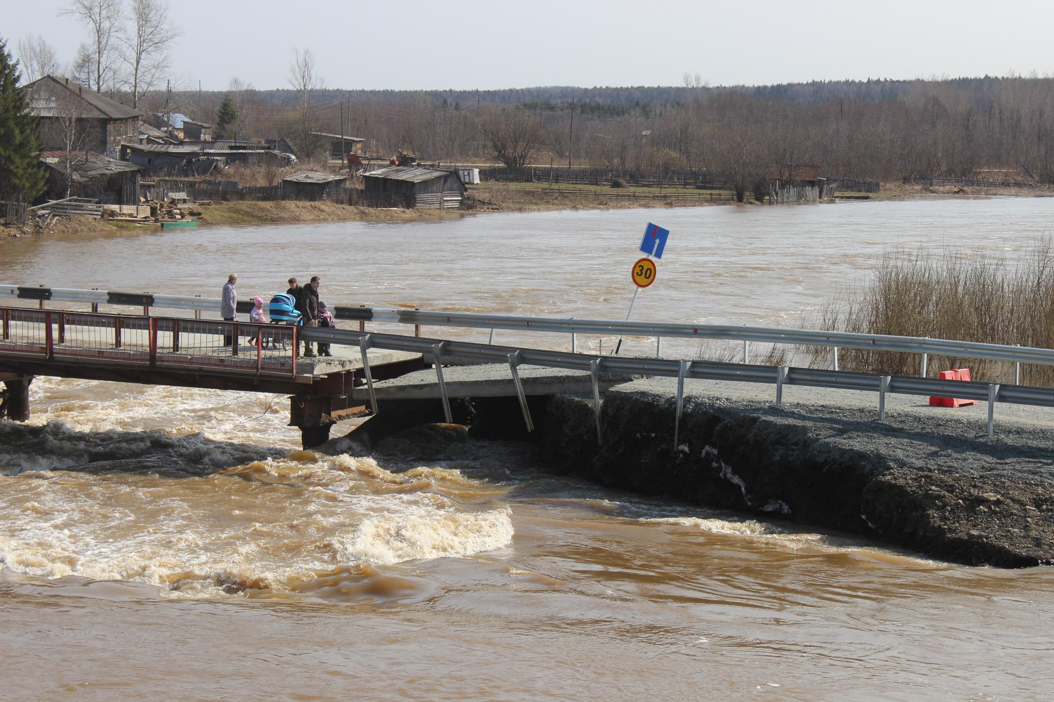 Уровень воды в реках Краснодарского края растет